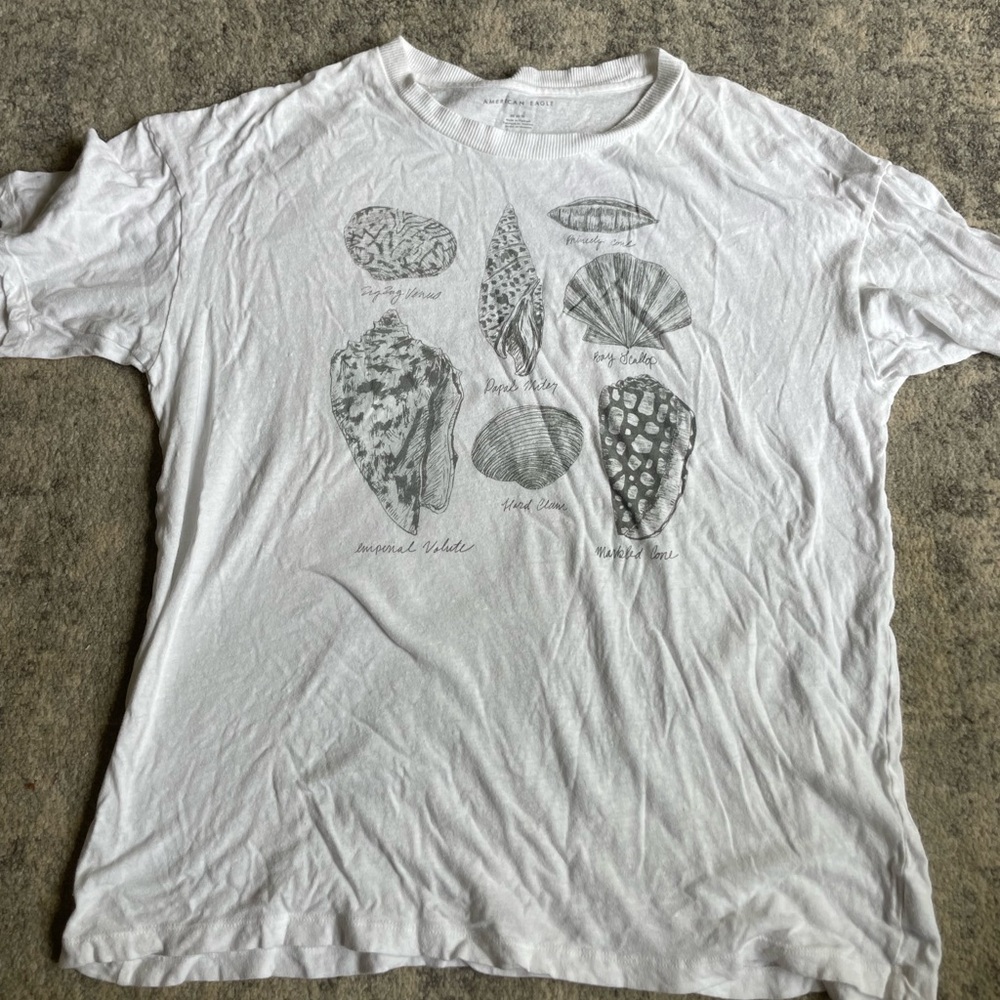 Aerie Seashell Oversized Tee